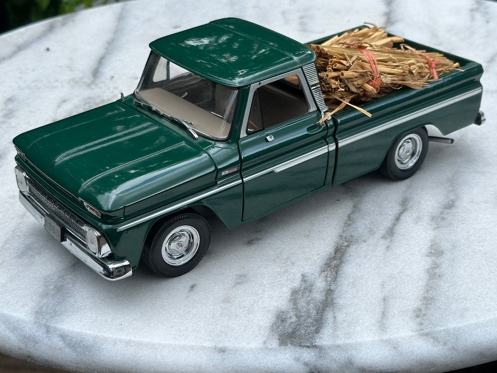 Chevrolet Fleetside 1965, Sun Star 1:18, Ophalen of Verzenden, Zo goed als nieuw, Auto, Sun Star