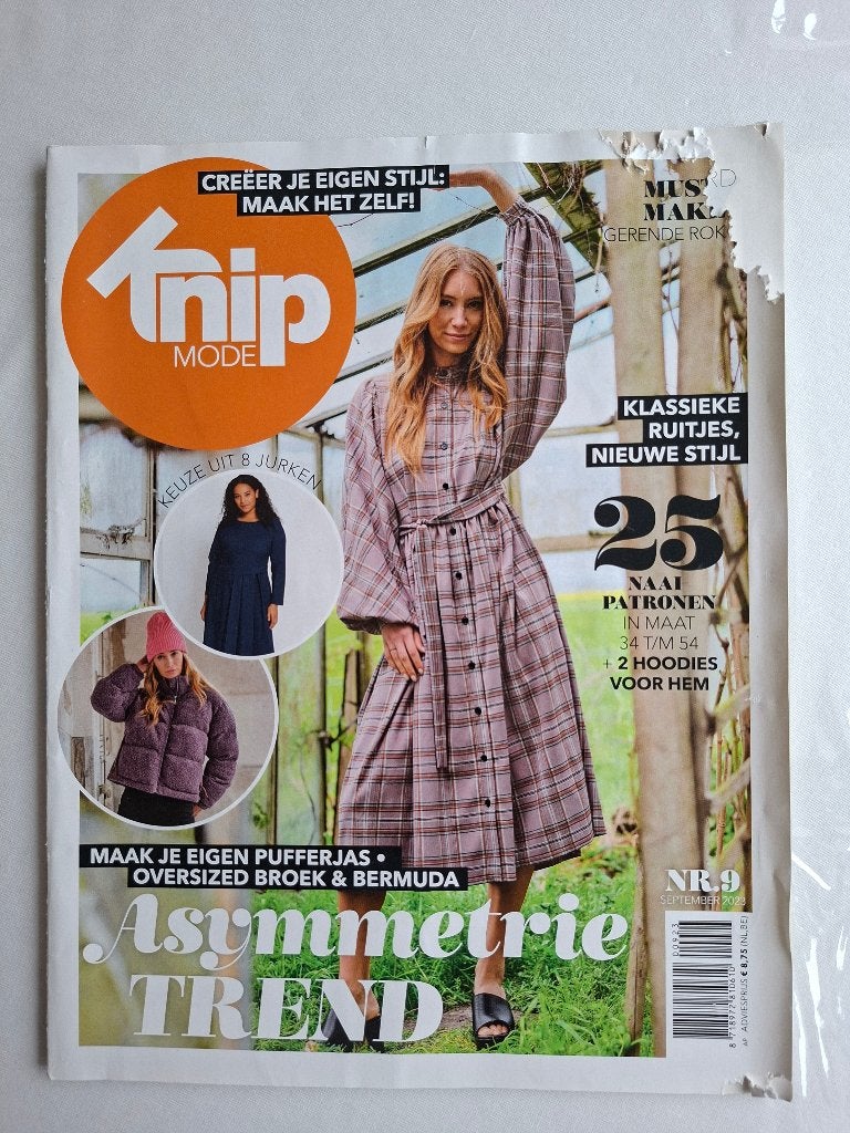 Knipmode (nieuw) patroonbladen zitten nog vast, Hobby en Vrije tijd, Overige typen, Vrouw, Nieuw, Ophalen of Verzenden