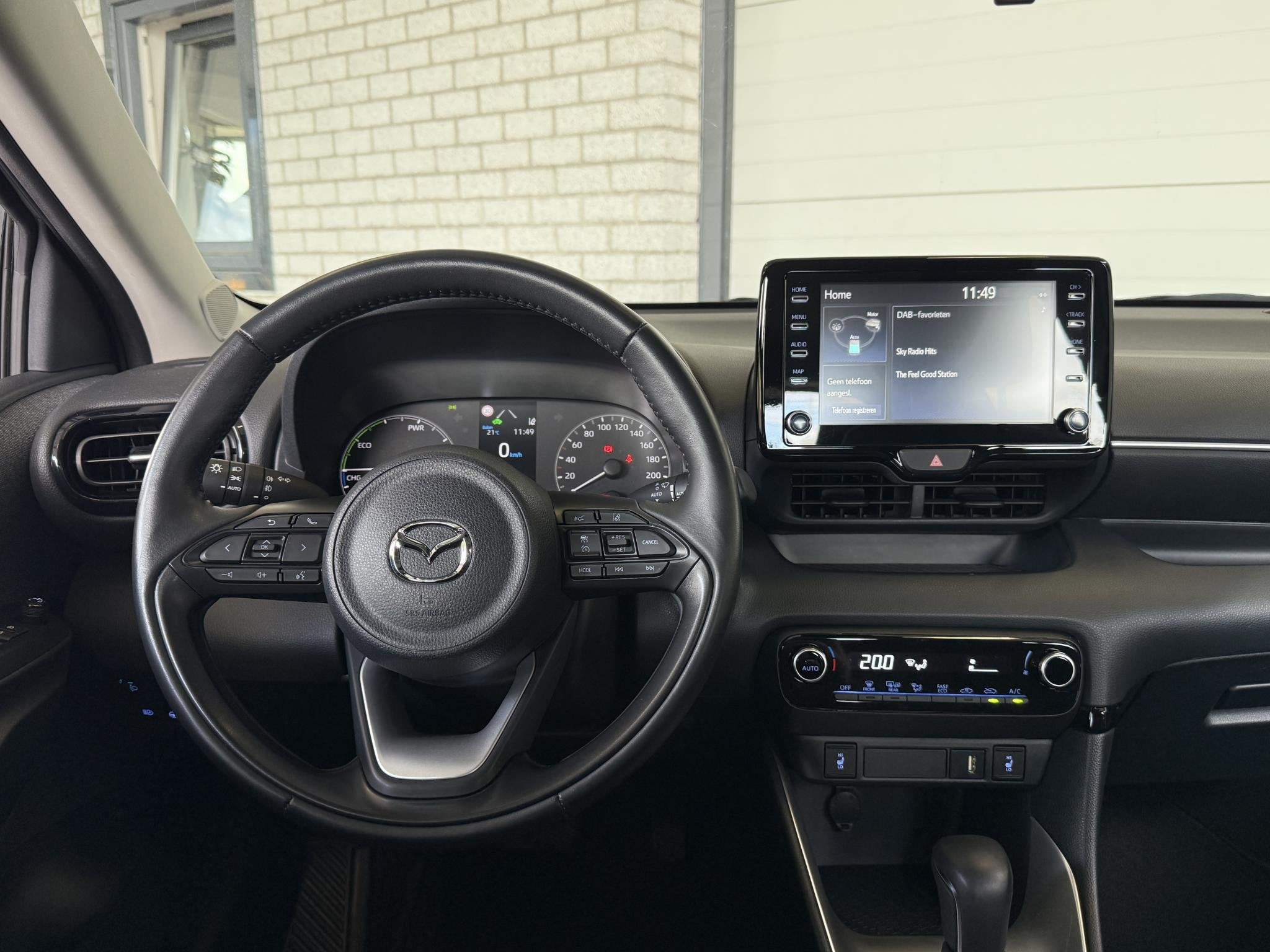 Mazda 2 Hybrid 1.5 Agile | LMV | Camera | Carplay | Stoel&St, Auto's, Gebruikt, Euro 6, 1490 cc, Hybride Elektrisch/Benzine