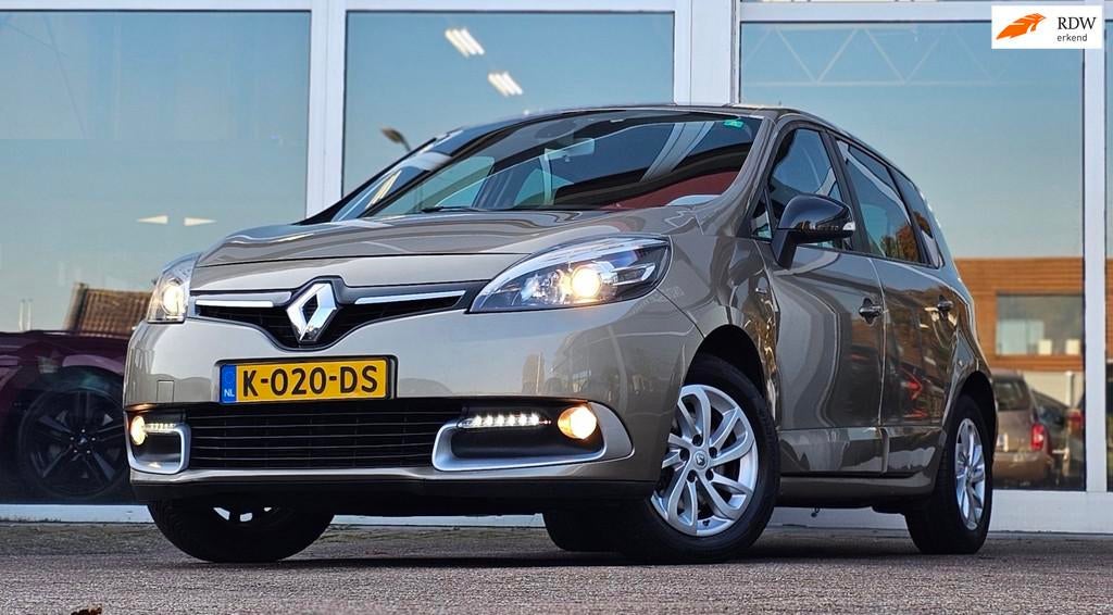 Renault Scénic 1.2 TCe Limited Trekhaak Navigatie Mooi!, Voorwielaandrijving, Stof, Gebruikt, 4 cilinders