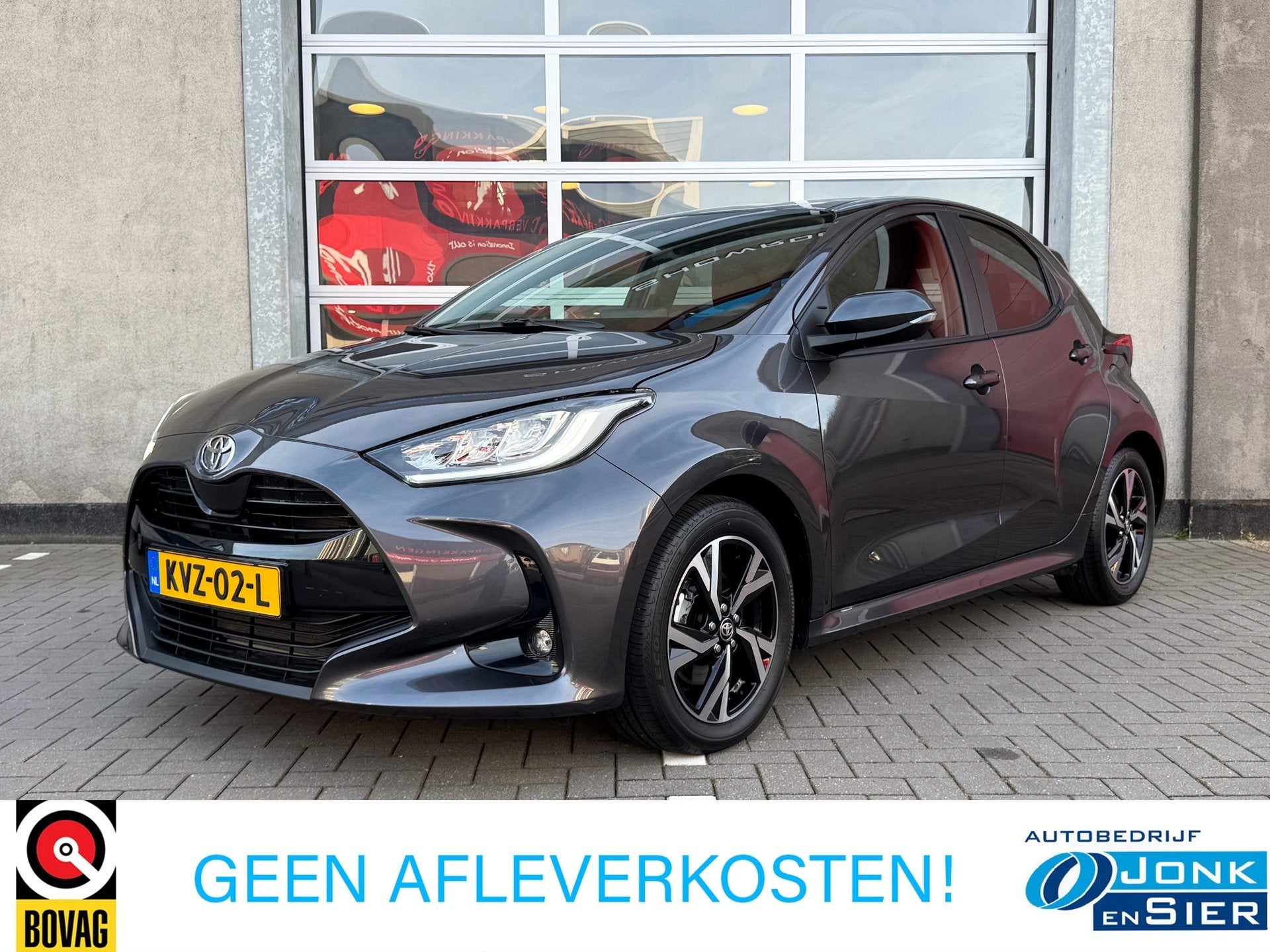 Toyota Yaris 1.5 Hybrid 115 Dynamic|Apple CarPlay/Android Au, Stof, Gebruikt, Zwart, 116 pk