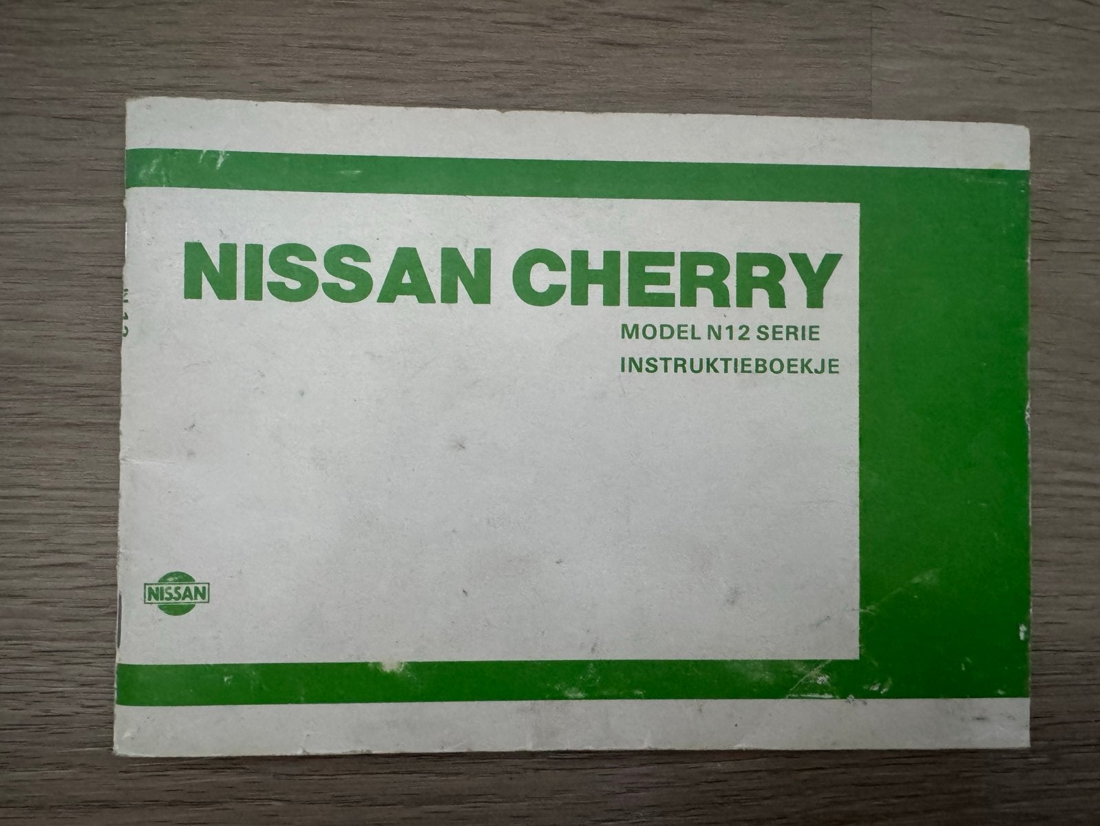 Nissan Cherry N12 Serie Instructieboekje, Ophalen of Verzenden