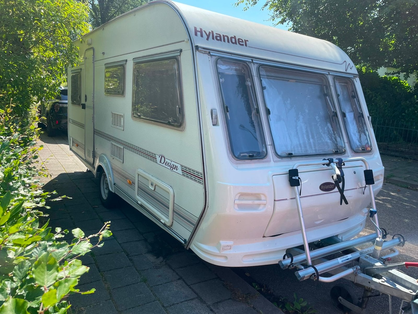 Mooie Hylander 440 Design caravan met nieuwe banden, Overige merken, Kachel, Rondzit, Particulier