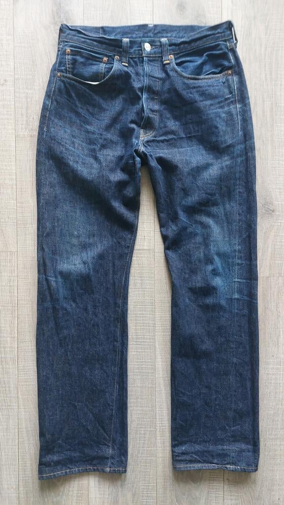 Levis Vintage Clothing '47 501XX USA White Oak Cone jeans 34, Blauw, Ophalen of Verzenden, W33 - W34 (confectie 48/50), Gedragen