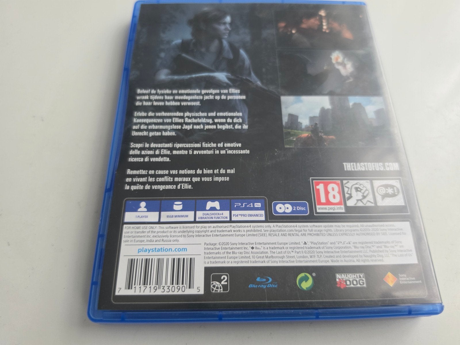 The Last of Us Part 2 voor Playstation 4 en 5 Lees Goed, Avontuur en Actie, 1 speler, Ophalen of Verzenden, Zo goed als nieuw