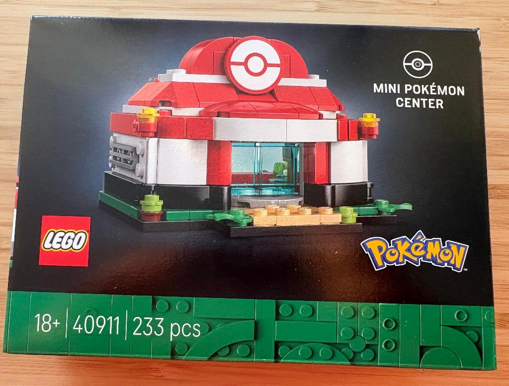 Lego - Mini Pokemon Center - 40911, Overige thema's, Lego, Nieuw, Ophalen of Verzenden