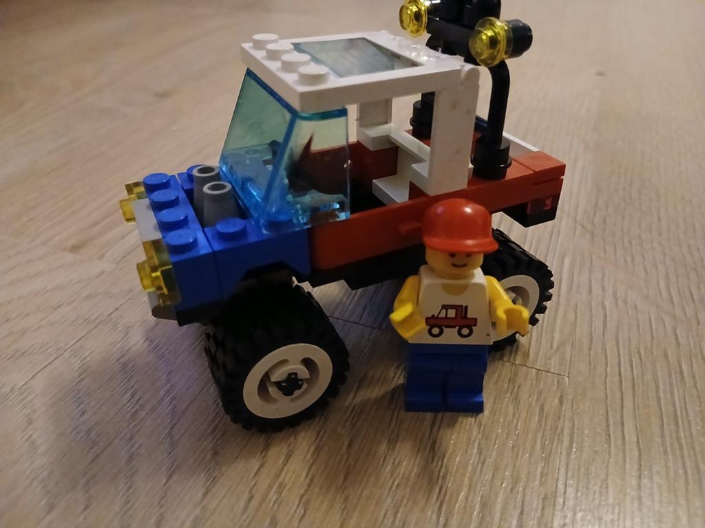 LEGO set 6641 -  4-Wheelin' Truck compleet zonder boekje, Inclusief minifiguren, Verzenden, Lego, Zo goed als nieuw