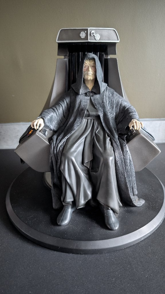 Star Wars Attakus Emperor Palpatine, Verzamelen, Star Wars, Verzenden, Gebruikt, Beeldje of Buste