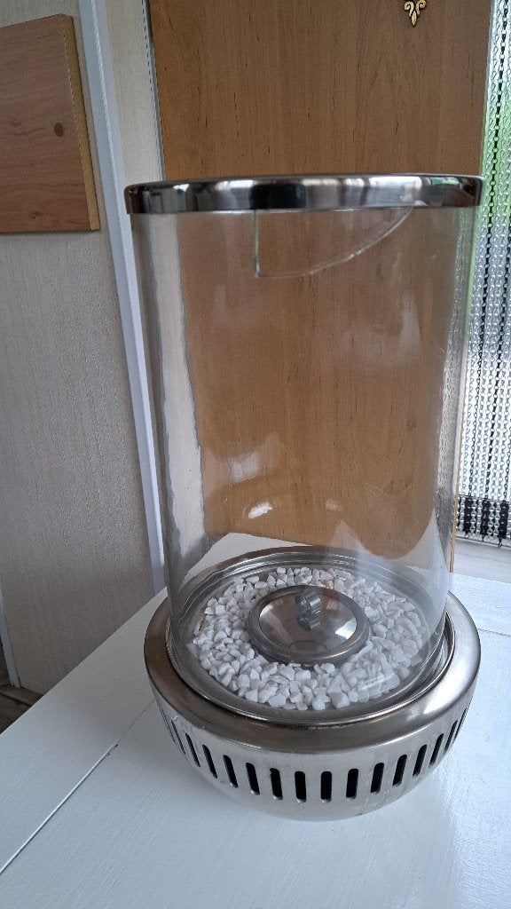 Gezellige bio-ethanol brander voor sfeervolle avonden, Ophalen, Gebruikt, Vrijstaande haard, Overige soorten