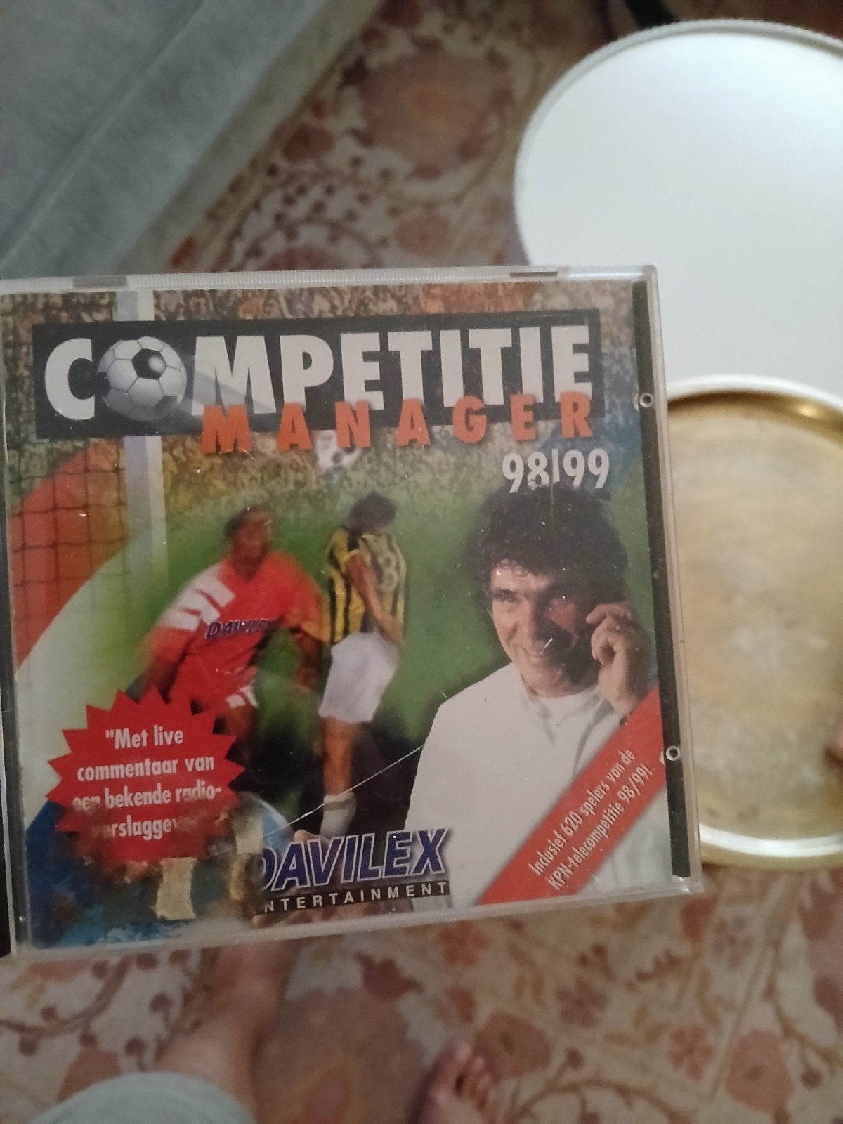 Retro PC Game: Competitie Manager 98/99 - Davilex, Spelcomputers en Games, Games | Pc, Gebruikt, 1 speler, Ophalen of Verzenden