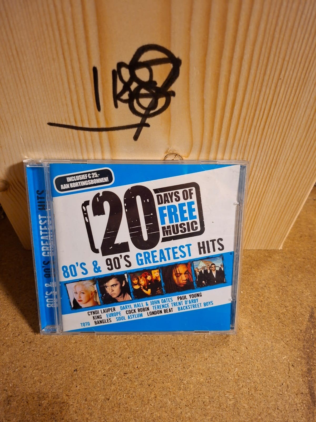 20 Days of Free Music: 80's & 90's Greatest Hits CD, Cd's en Dvd's, Gebruikt, Pop, Ophalen of Verzenden, Verzamelalbum