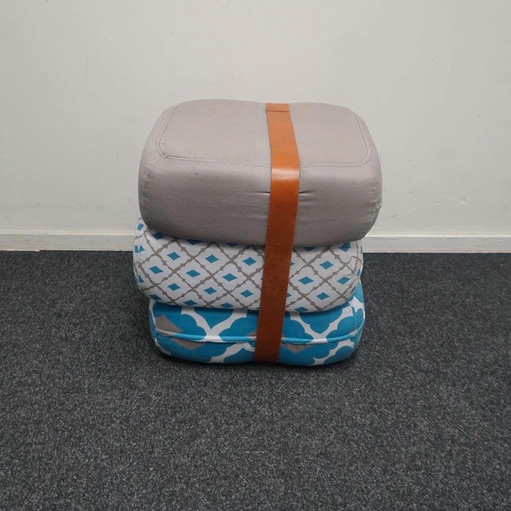 Baboesjka | Fatboy | Poef | Zitkussen | Pessoa Azul, Minder dan 50 cm, Gebruikt, -, Vierkant
