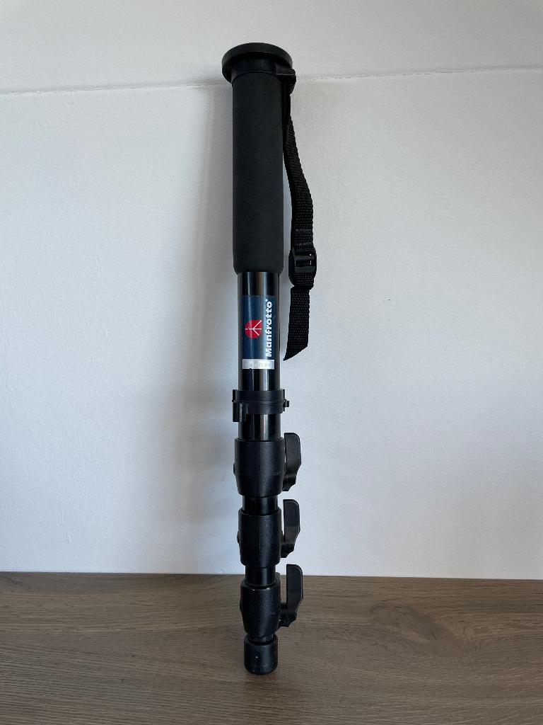 Manfrotto Professional Monopod 479-4B, Audio, Tv en Foto, Fotografie | Statieven en Balhoofden, Ophalen, Zo goed als nieuw, 150 tot 175 cm