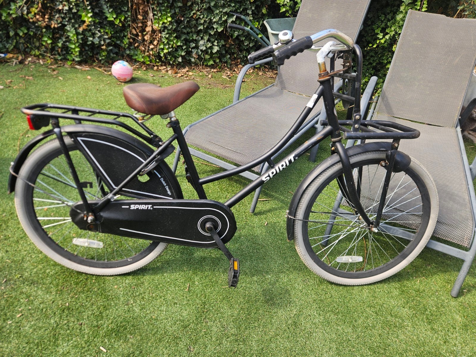 Spirit transportfiets met voordrager kinderfiets, Fietsen en Brommers, Overige merken, Terugtraprem, Ophalen of Verzenden, 50 tot 53 cm