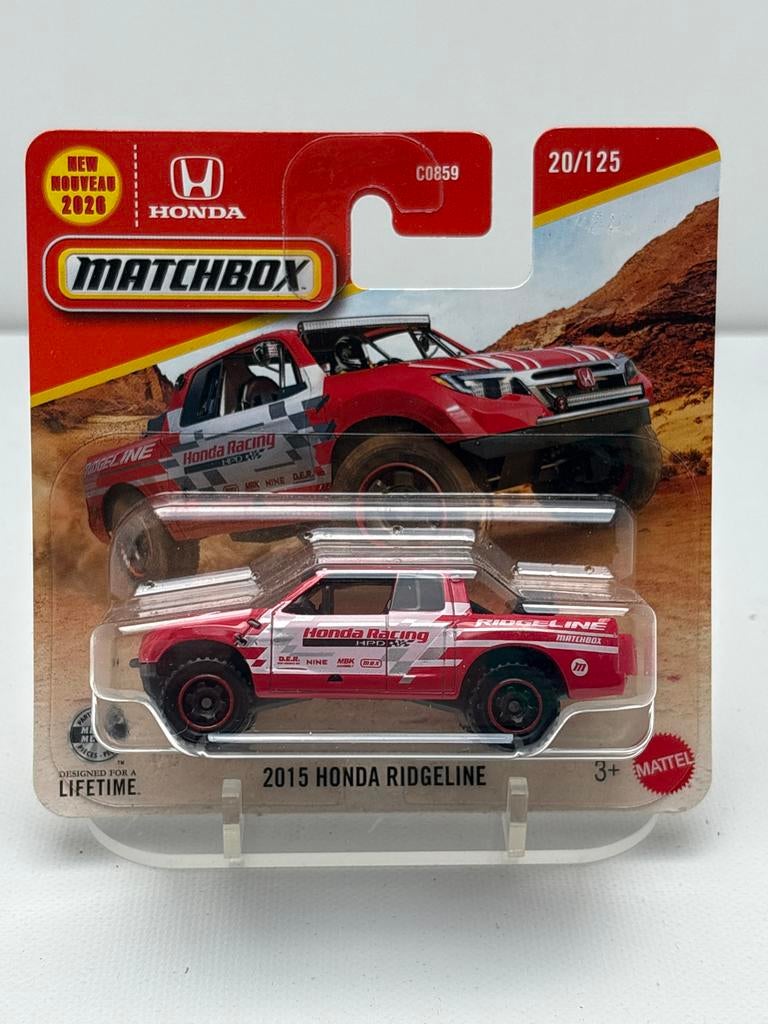 Matchbox 2015 Honda Ridgeline Nieuw in verpakking, Auto, Nieuw, Ophalen of Verzenden, Mattel