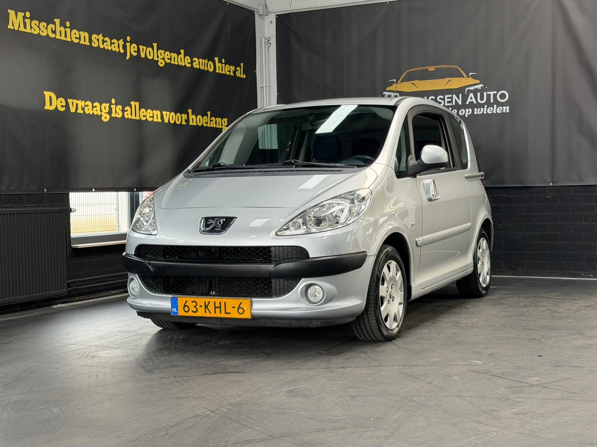 Peugeot 1007 1.6-16V Sublime | Airco | Automaat | Compleet o, Auto's, Peugeot, Gebruikt, 4 cilinders, 4 stoelen, Bedrijf