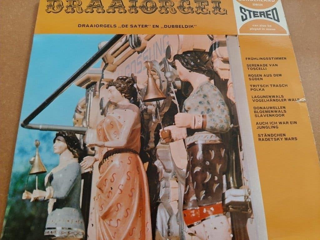 Draaiorgels De Sater en Dubbeldik- vinyl LP (STREETORGAN), Ophalen, Gelezen, Artiest