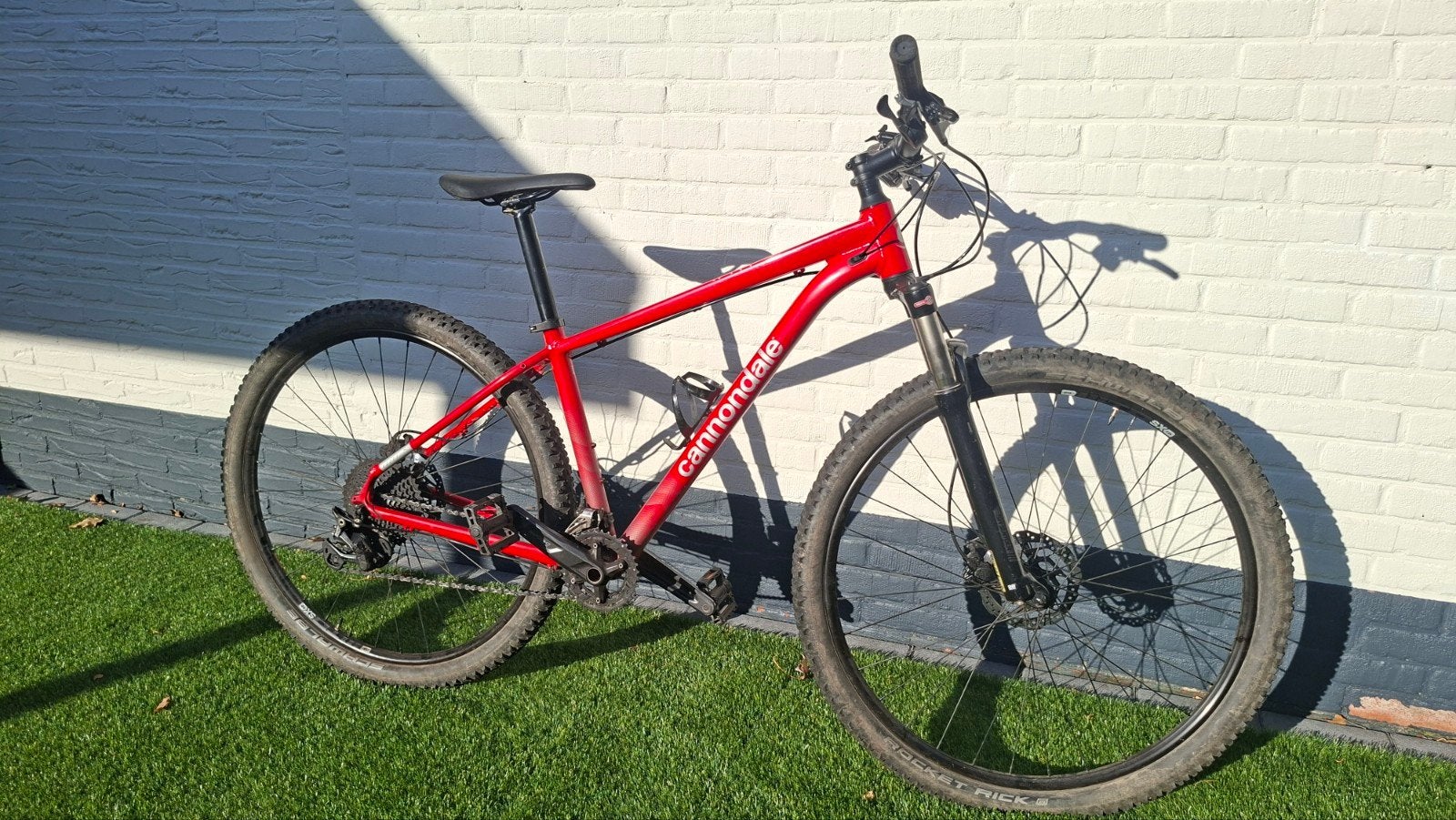 Cannondale mountainbike 19 inch banden, Ophalen