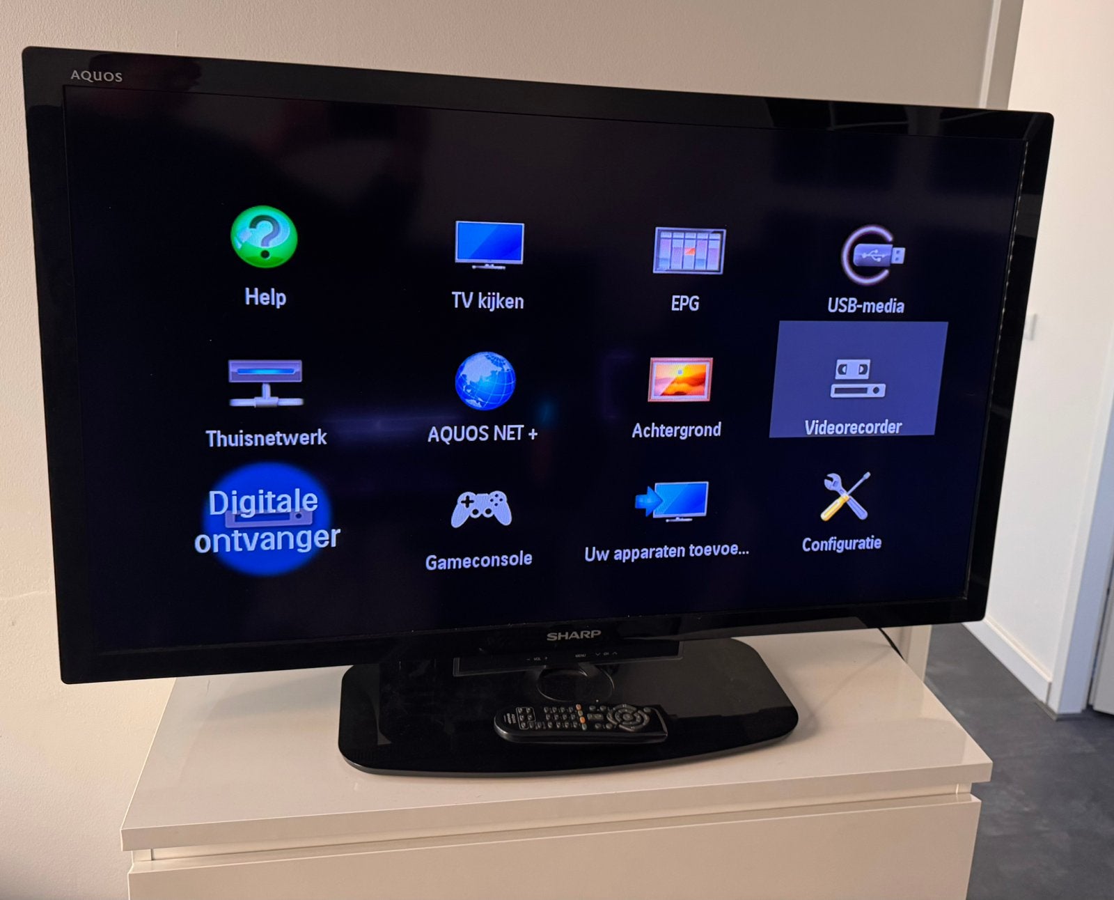 40 inch sharp TV, Ophalen, 100 Hz, 100 cm of meer, Sharp