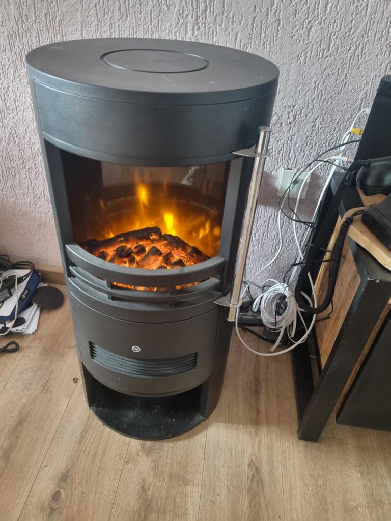 Elektrische sfeerhaard - Compact en sfeervol, Ophalen