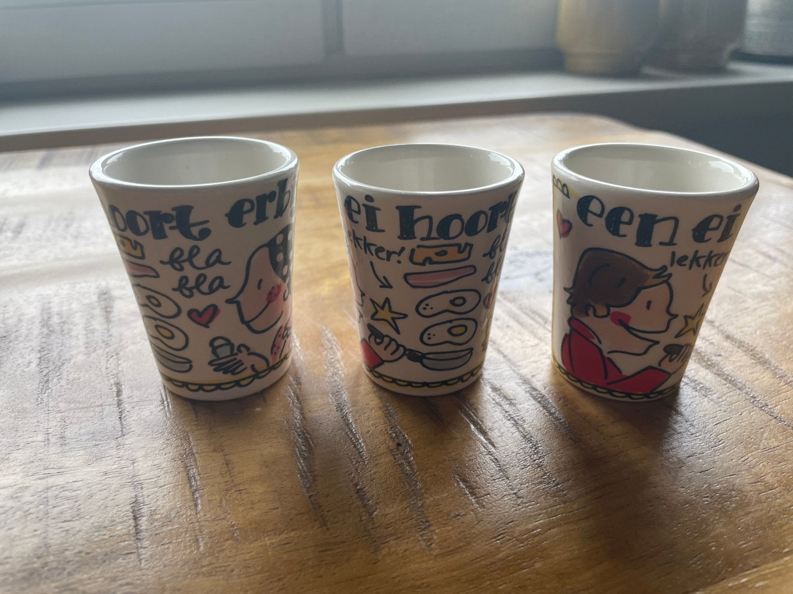 Eierdopjes blond amsterdam, Blond Amsterdam, Overige typen, Ophalen of Verzenden, Zo goed als nieuw