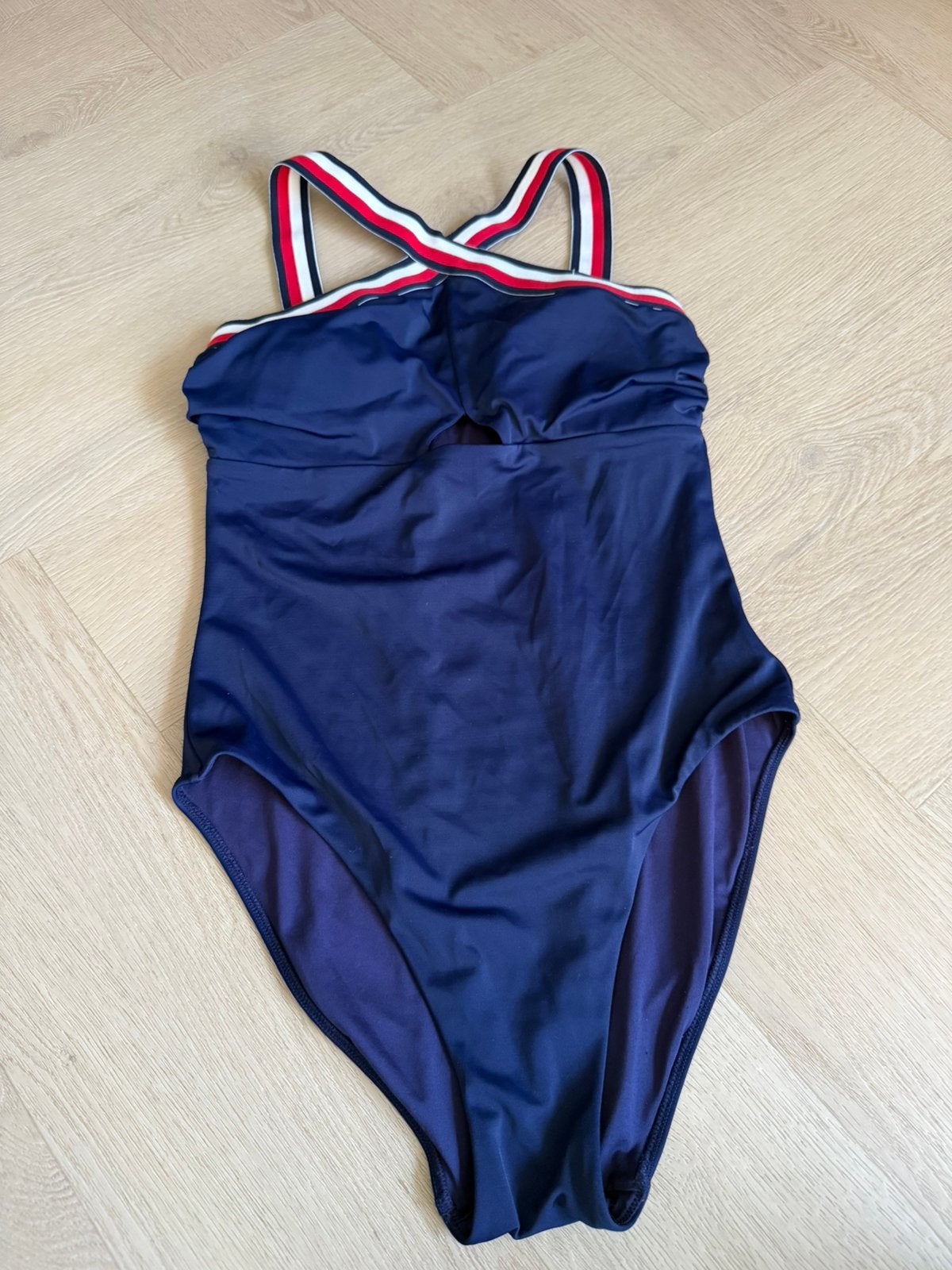 Tommy Hilfiger badpak M, Ophalen of Verzenden, Zo goed als nieuw, Zwart, Badpak