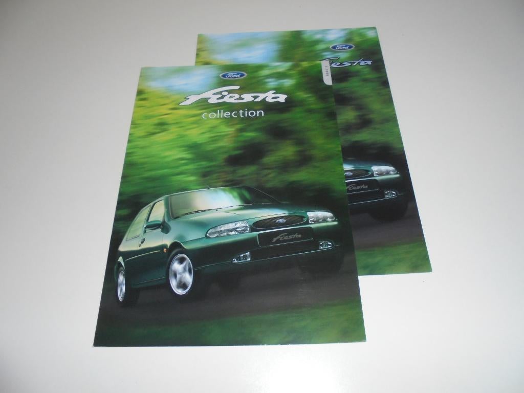 brochure Ford Fiesta Collection  1999, Ophalen of Verzenden, Nieuw, Ford
