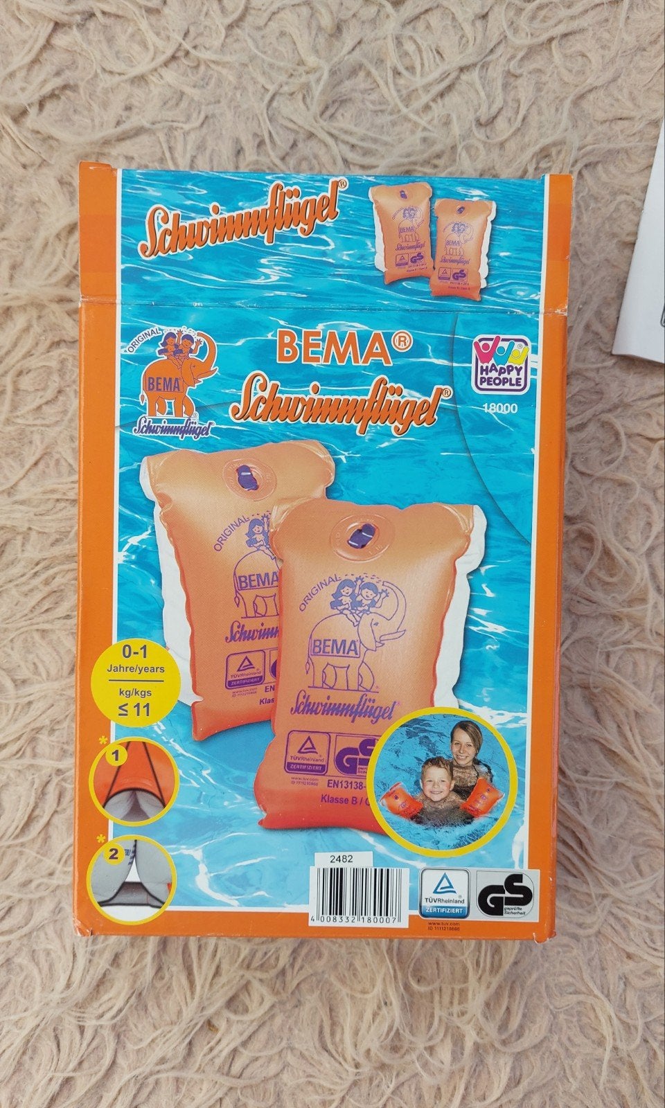 Nieuwe Bema zwembandjes, Jongetje of Meisje, One size, Nieuw, Ophalen of Verzenden