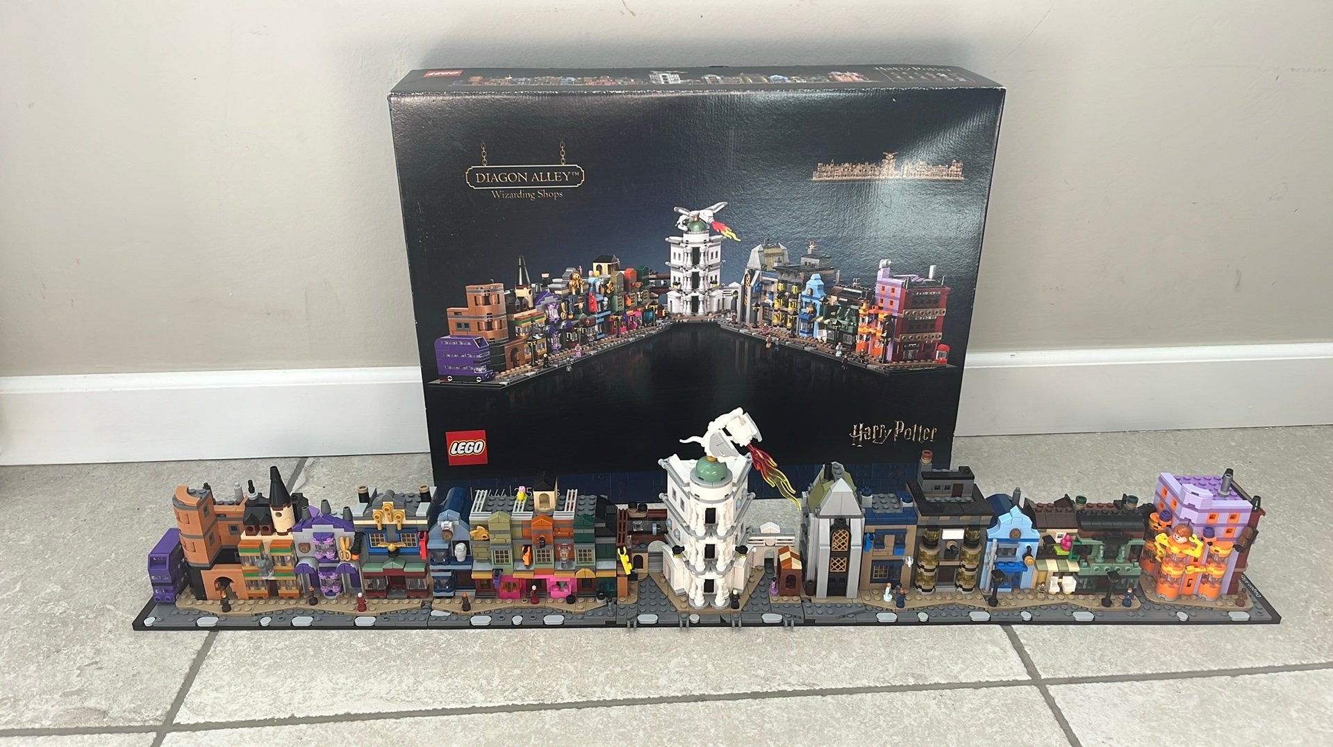 Lego harry potter 76444 de wegisweg tovernaarswinkel, Compleet, Lego, Harry Potter, Ophalen of Verzenden