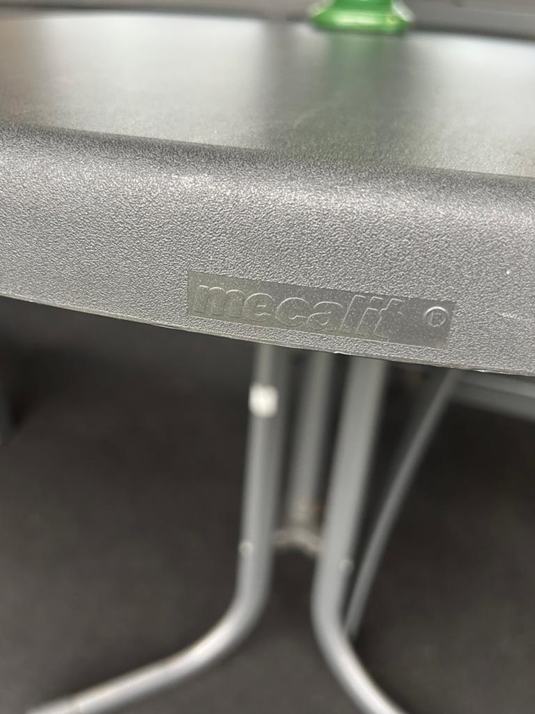 Mecalit Tuinset met 4 stoelen - R&S Design, Ophalen, 4 zitplaatsen, Kunststof, Gebruikt