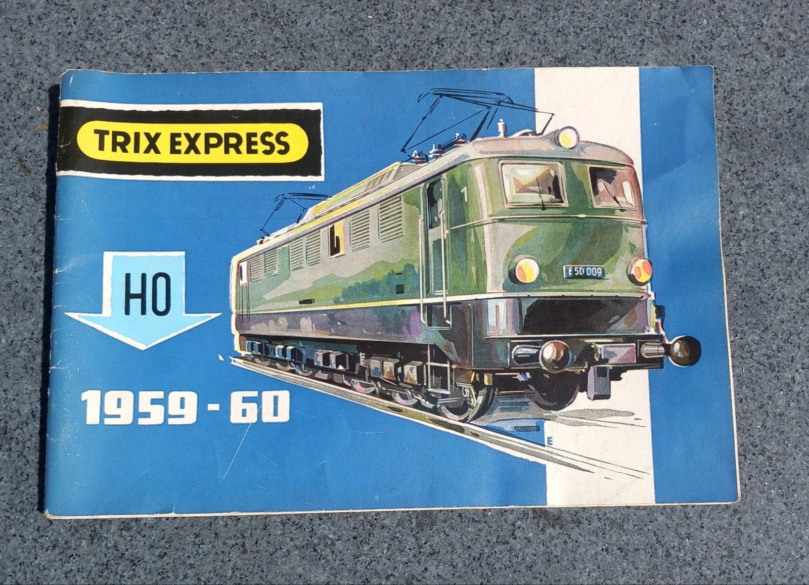 vintage trix express catalogus 1959 1960, Ophalen, Gebruikt, Trein, Boek of Tijdschrift