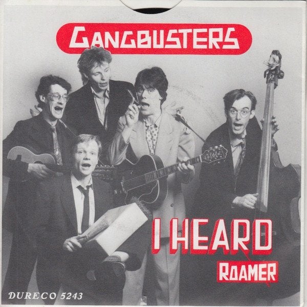 Rock Single (1987) the Gangbusters - I Heard / Roamer, LP, Gebruikt, 7 inch, Ophalen of Verzenden