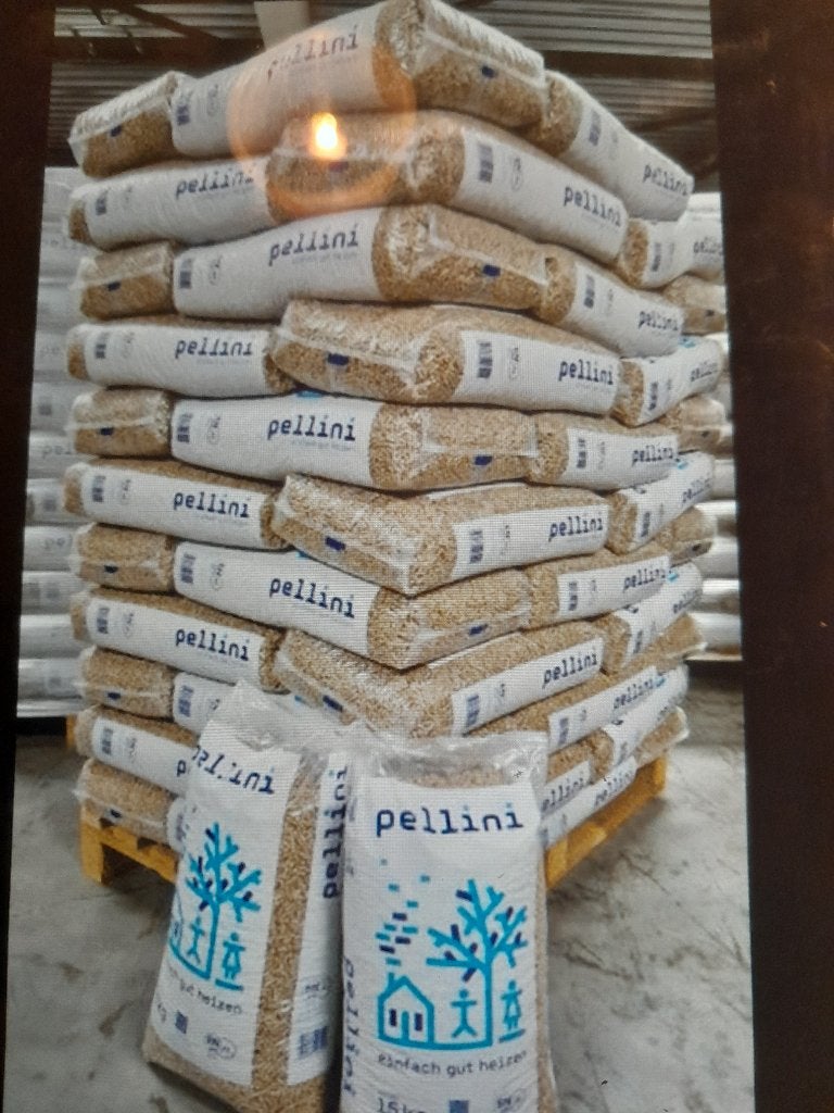 Pellini pellets, houtpellets voor Uw pelletkachel, Minder dan 3 m³, Ophalen of Verzenden
