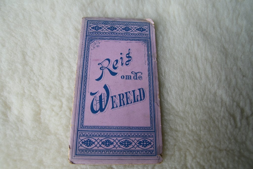 Reis om de wereld. leporello, Verzamelen, Ophalen of Verzenden, Voor 1920, Ongelopen, Overig Europa
