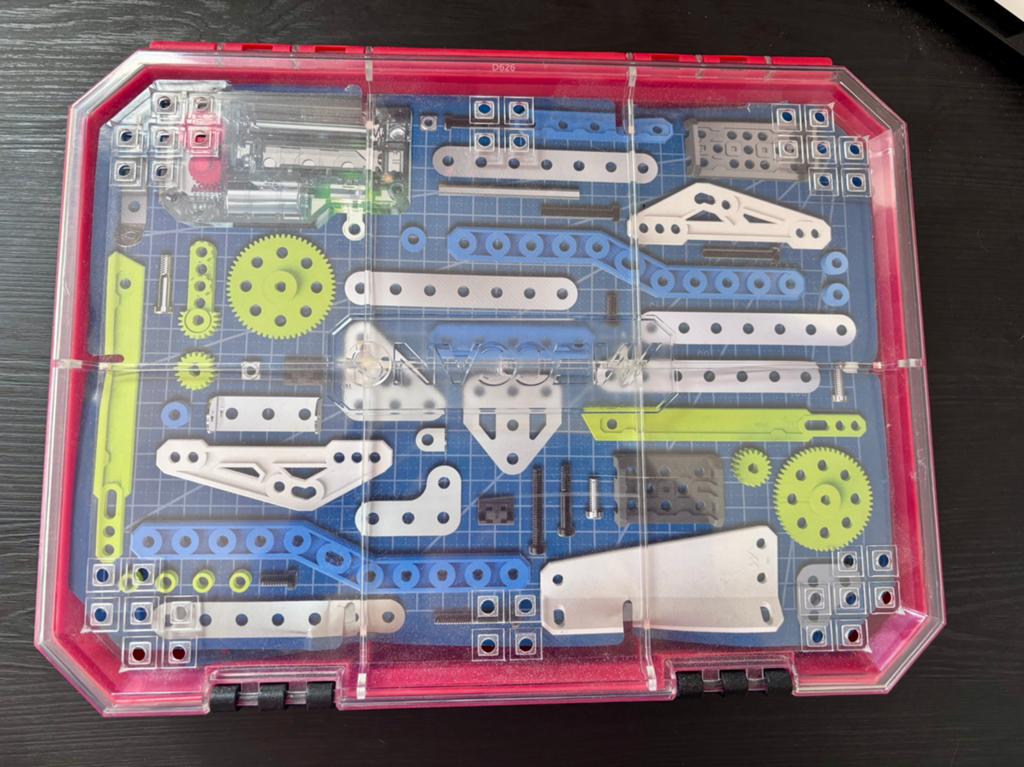 Meccano Engineering Robotics Bouwset in Koffer, Ophalen of Verzenden, Zo goed als nieuw, Overige merken