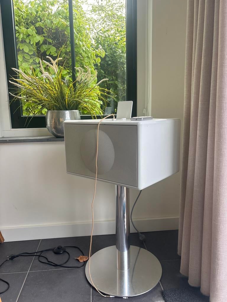 Geneva Sound System Model L Wit Incl. Statief & Afstandsb., Gebruikt, Overige typen, 60 tot 120 watt, Ophalen