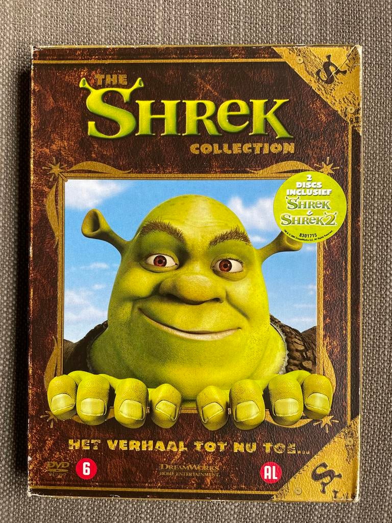 The Shrek Collection dvd - Shrek & Shrek 2, Gebruikt, Boxset, Ophalen of Verzenden, Komedie
