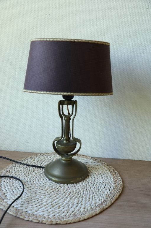 Antieke 1940s Gimbal tafel Lamp, Ophalen of Verzenden