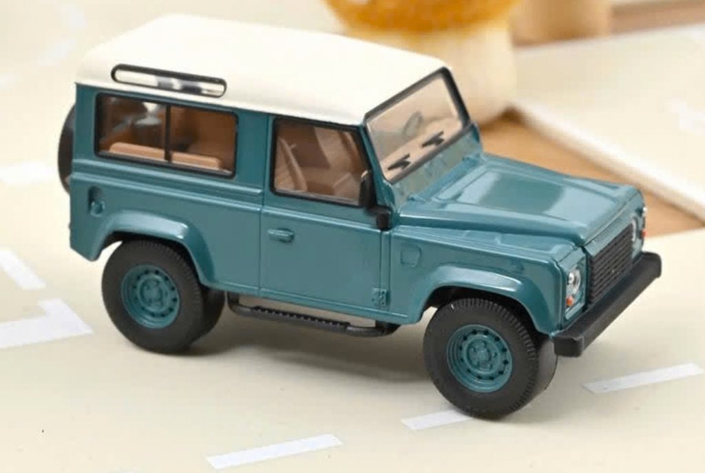 Land Rover Defender Blauw '95 Jet-car 1/43 NOREV Ref. 845109, Hobby en Vrije tijd, Modelauto's | 1:43, Verzenden, Nieuw, Auto