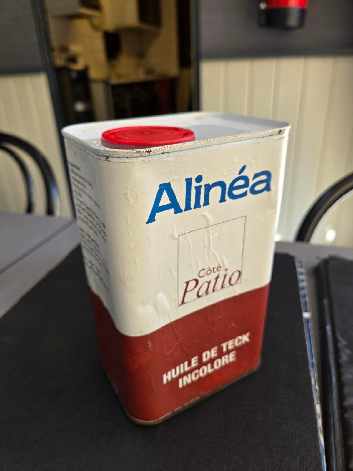 Teakolie Lijnolie - Alinéa Côte Patio Incolore, Ophalen, Gebruikt, Overige kleuren, Beits