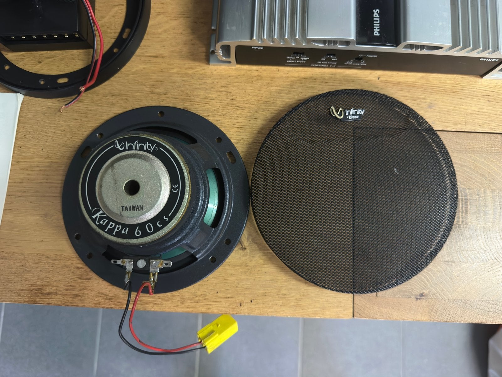 Complete Car Audio Set: Kenwood, Infinity, Philips, GRS, Auto diversen, Ophalen of Verzenden, Gebruikt