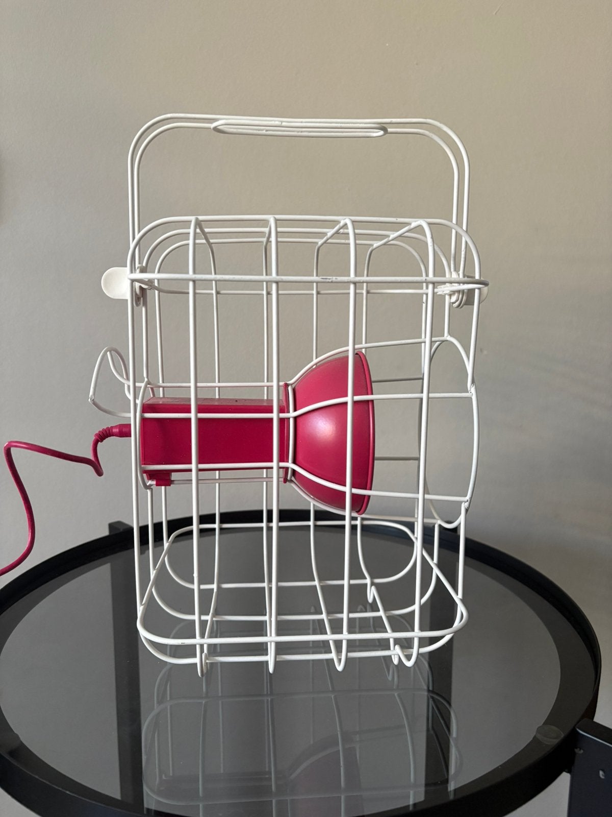 IKEA PS 2017 Design Lamp Matali Crasset spoorwegen lamp, Kunststof, Wit, Ophalen of Verzenden, Zo goed als nieuw