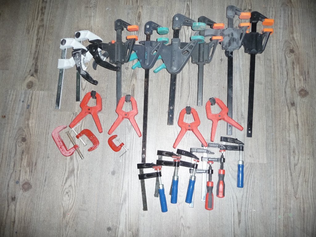 lijmklemmen, Ophalen, Gebruikt