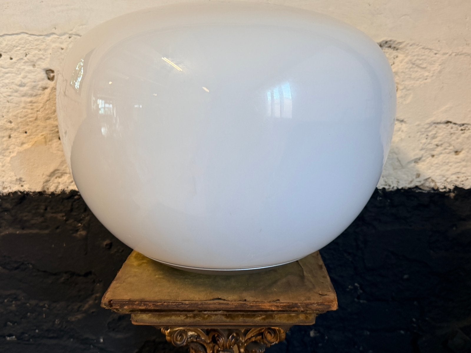 Vintage Ikea Jonisk lamp vloerlamp Öjerstam (2002), Ophalen, Kunststof, Gebruikt, Wit