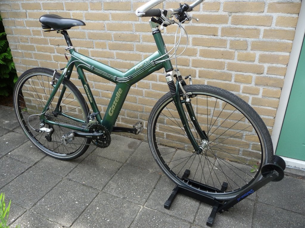 Gazelle Puerto, 3x8 Deore XT, Fietsen en Brommers, 28 inch, Gebruikt, Velgrem, 57 tot 61 cm