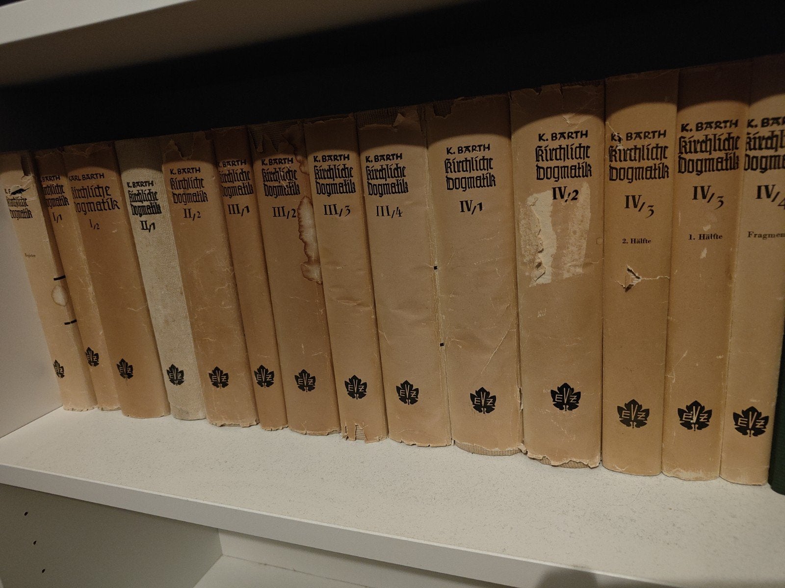 Kirchliche Dogmatik - Karl Barth (complete serie), Ophalen of Verzenden, Gelezen, Karl Barth
