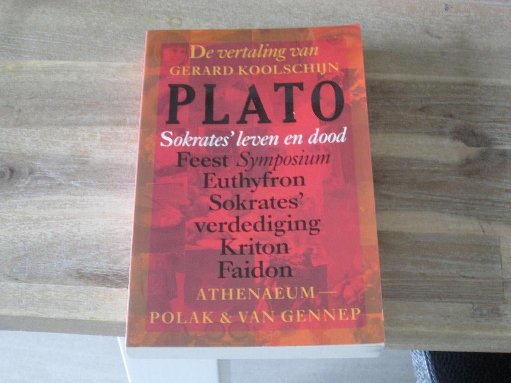 Plato Sokrates' leven en dood, Ophalen of Verzenden, Zo goed als nieuw