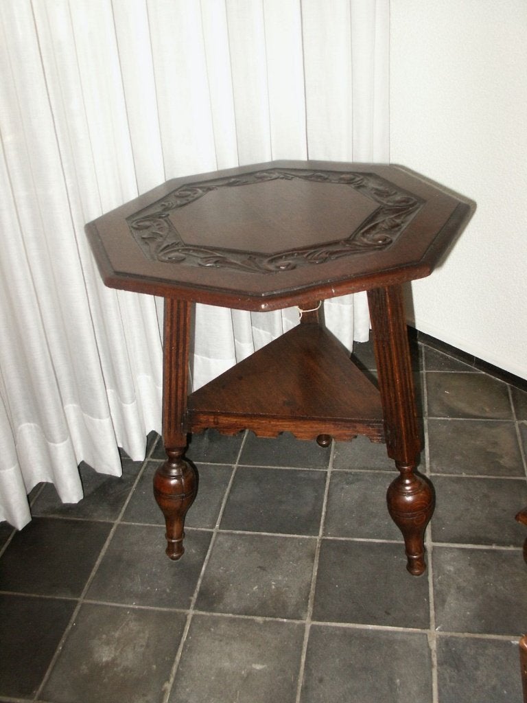 Oud Hollands WIJNTAFELTJE <> BIJZETTAFELTJE <> Hoog 64 cm., Huis en Inrichting, Ophalen, Gebruikt, 55 tot 75 cm, Oud Hollands