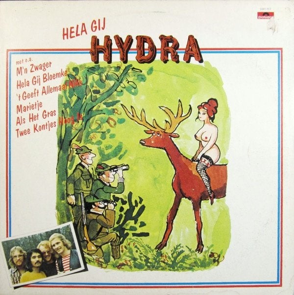 Piraten L.P. (1975) Hydra - Hela Gij. (Polydor), LP, Gebruikt, Ophalen of Verzenden, Levenslied of Smartlap