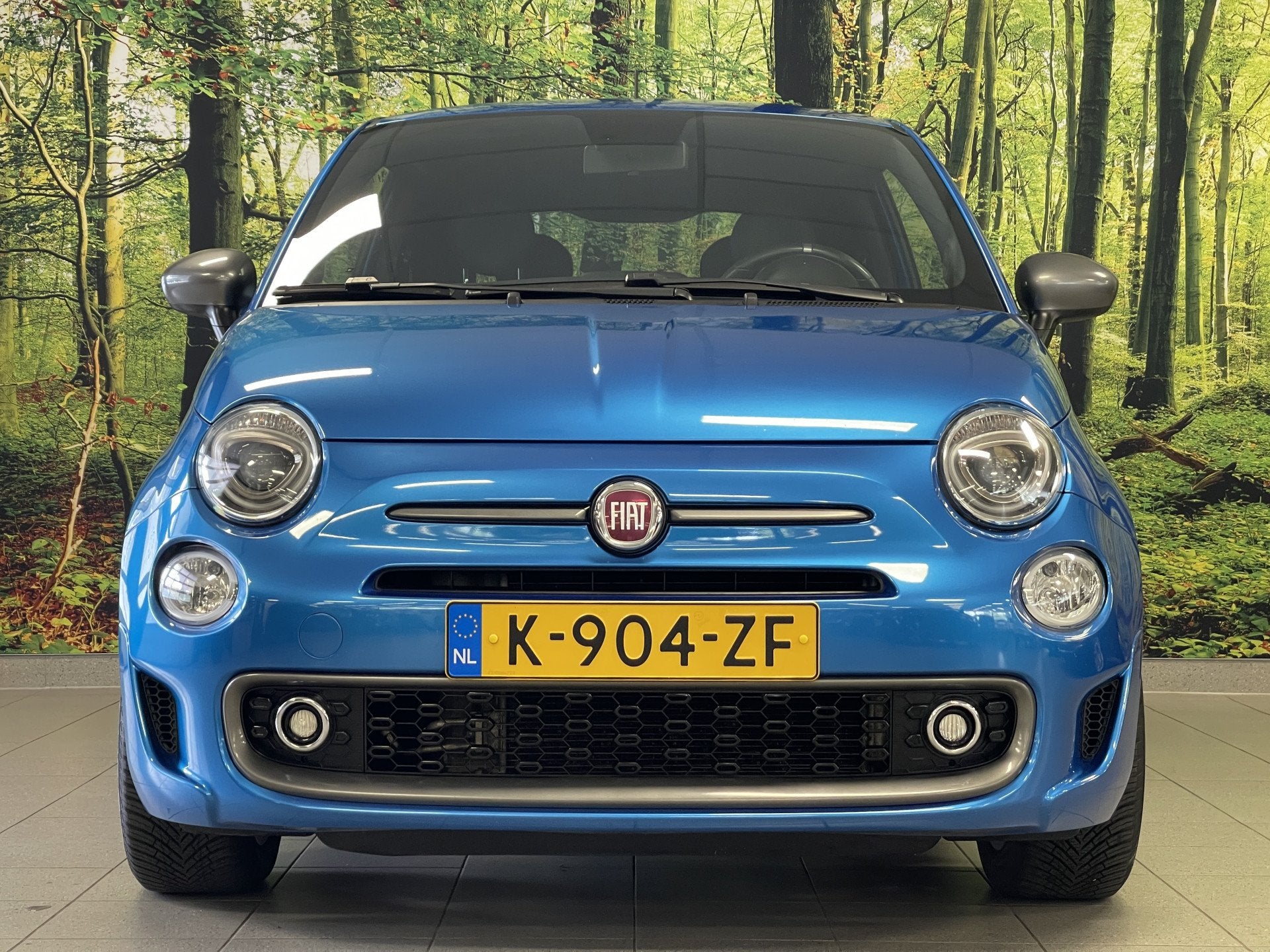 Fiat 500 1.2 Sport | Airconditioning | Bluetooth | Cruise Co, Voorwielaandrijving, Gebruikt, 4 cilinders, Leder en Stof